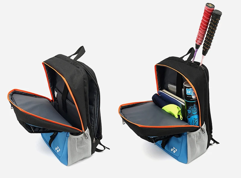 2023 Original YONEX Team Racket Bag Tennis Racquet Backpack With Shoes Compartment Sports Badminton Racket Bag Women Men