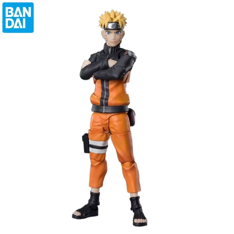 

BANDAI NARUTO Uzumaki Naruto 2.0 Genuine Active Joint Anime Action Figure Model PVC Boys Girls Collectible Birthday Toys Gifts