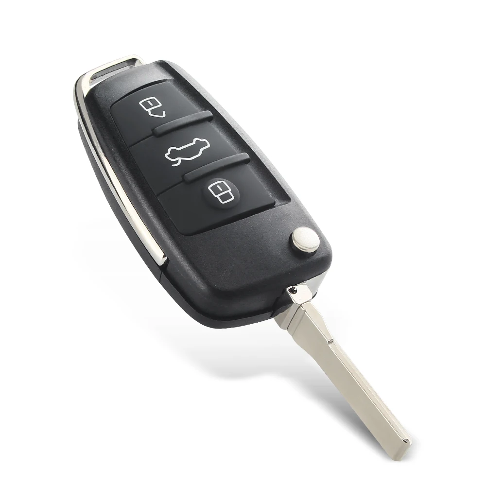 KEYYOU Автомобильный ключ дистанционного управления для Audi A3 A2 S3 TT A4 S4 Cabrio Quattro Avant