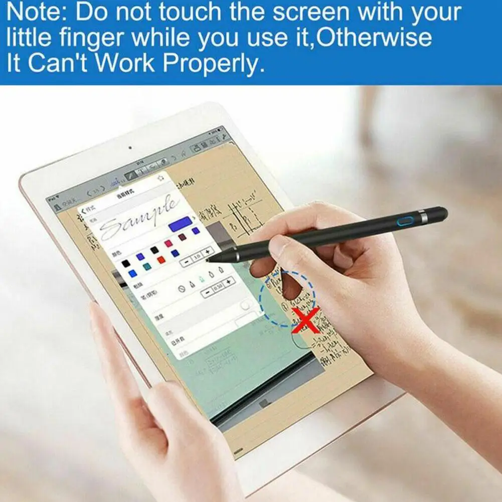 

Фоторучка, емкостная ручка, Универсальный карандаш, ручка для письма и рисования, подходит для iPad оптом P7U9