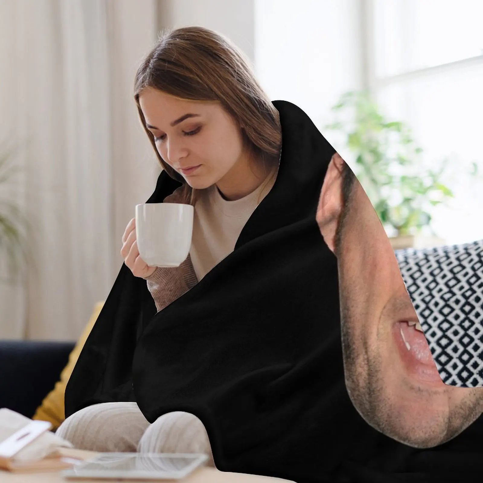 Одеяло с изображением Адам Сандлера движущиеся одеяла в стиле аниме