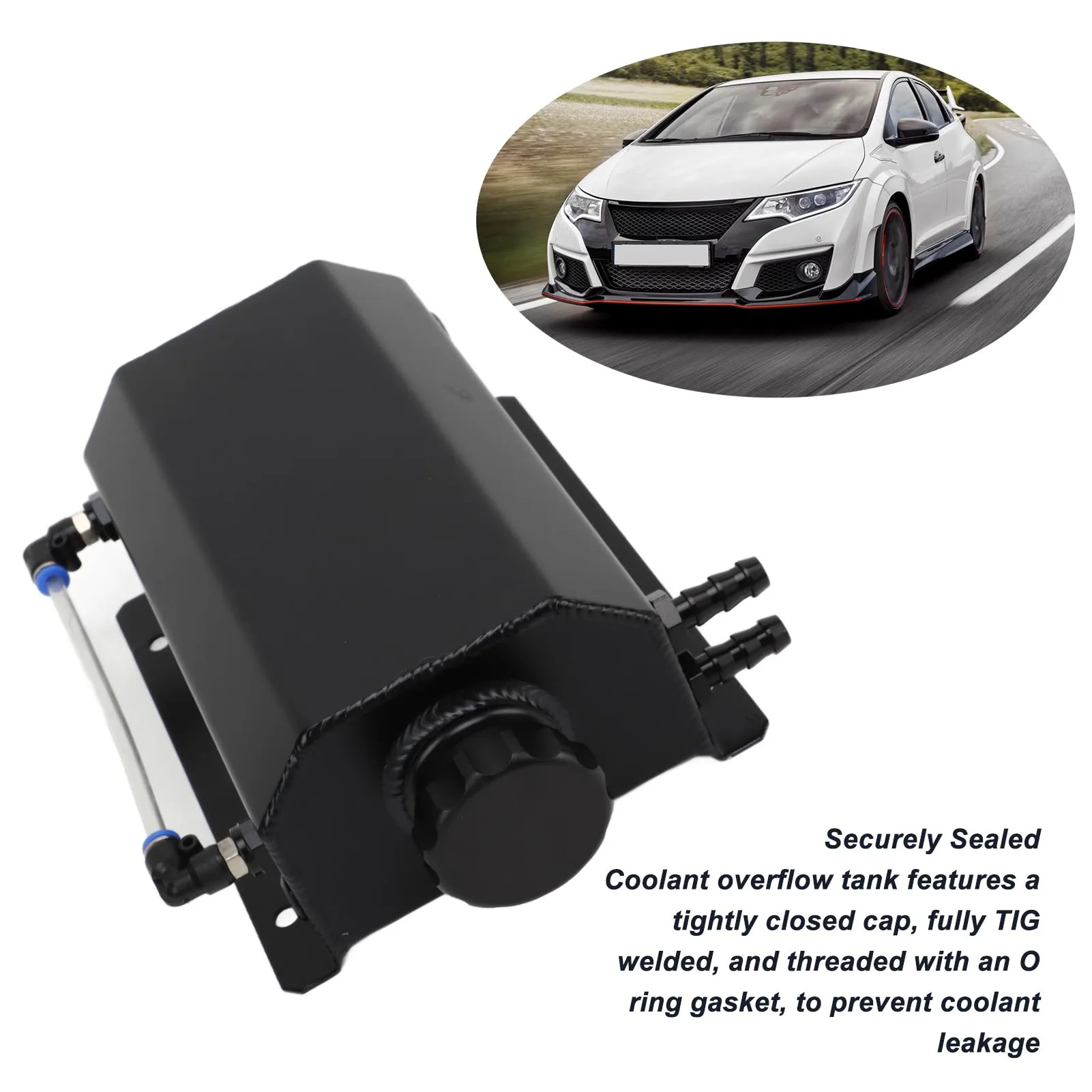 УНИВЕРСАЛЬНЫЙ РЕЗЕРВУАР радиатора для охлаждающей жидкости 2 л