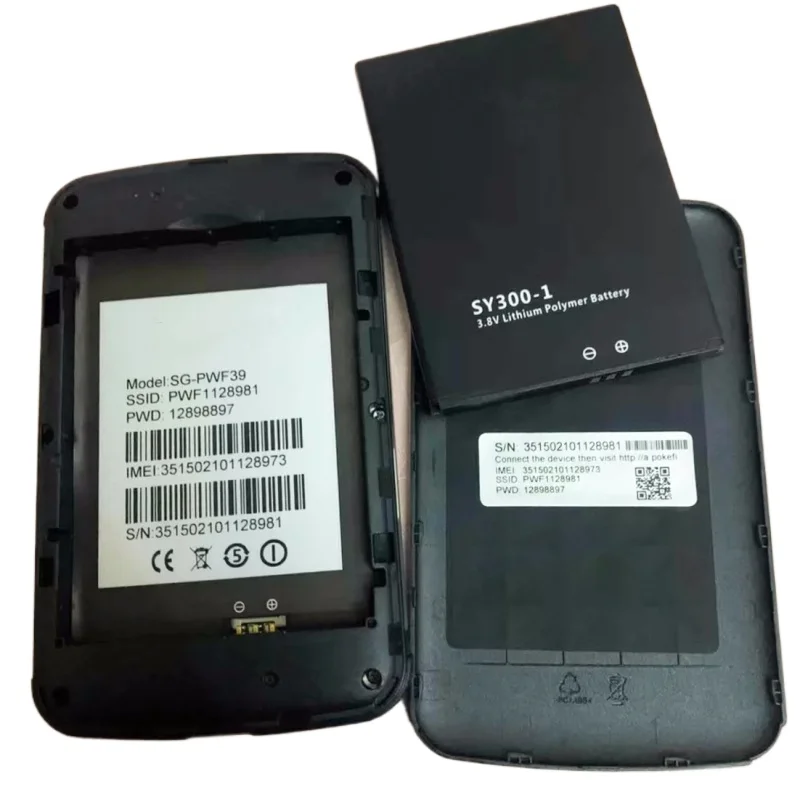 3850mAh battery for SmartGo Global 4G Pokefi WiFi Battery SY300-1 SG-PWF39