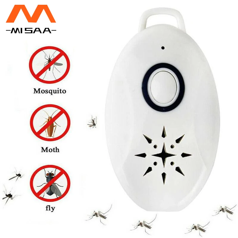 

USB Flealess Ultrasonic Flea Tick Repeller Pets Supplies Outdoor Portable Outdoor Electronic Mosquito Repellent Mute Ring Pet