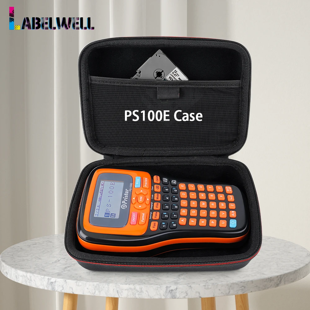 

Портативный дизайнерский принтер PS100E, устройство для нанесения этикеток, подходит для PS100E, устройство для нанесения этикеток PS100E, жесткая защита для переноски этикеток