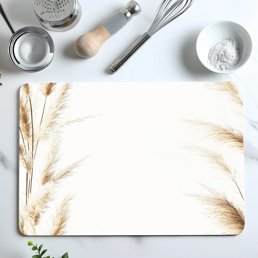 Большой минималистичный Противоскользящий коврик для сушки кофейных блюд