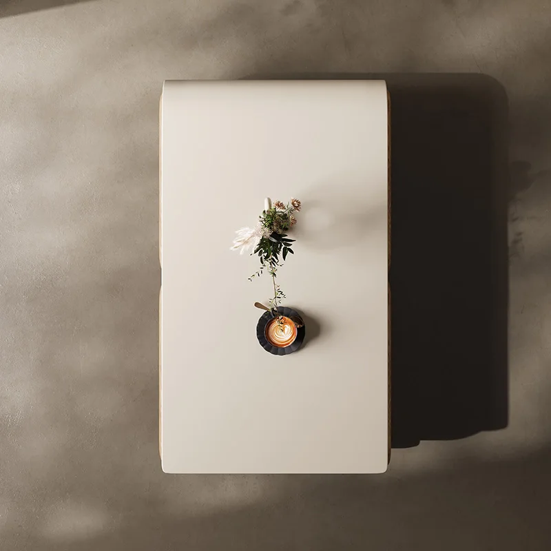 Уникальные белые журнальные столики скандинавские простые напольные бежевые