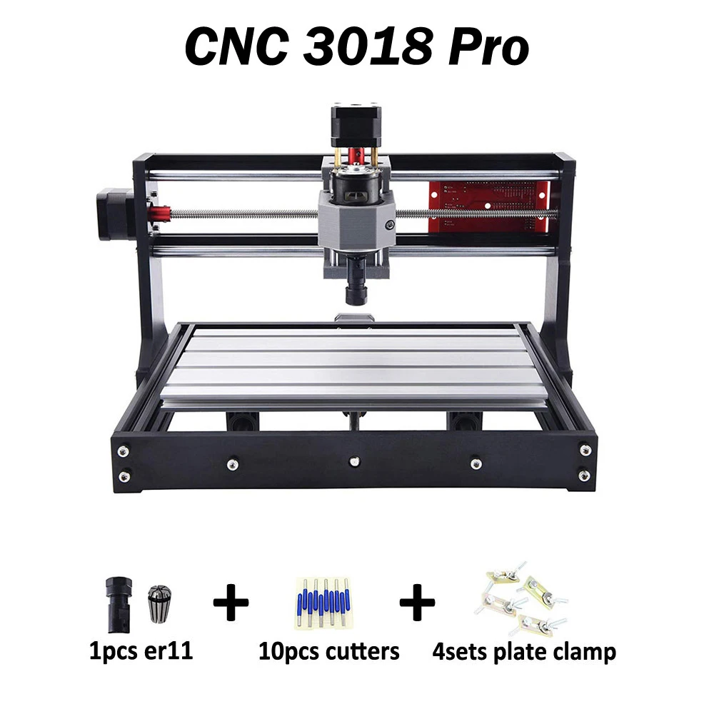 CNC 3018 PRO diy cnc engraving machine Pcb Milling Machine laser engraving machine GRBL control cnc engraver