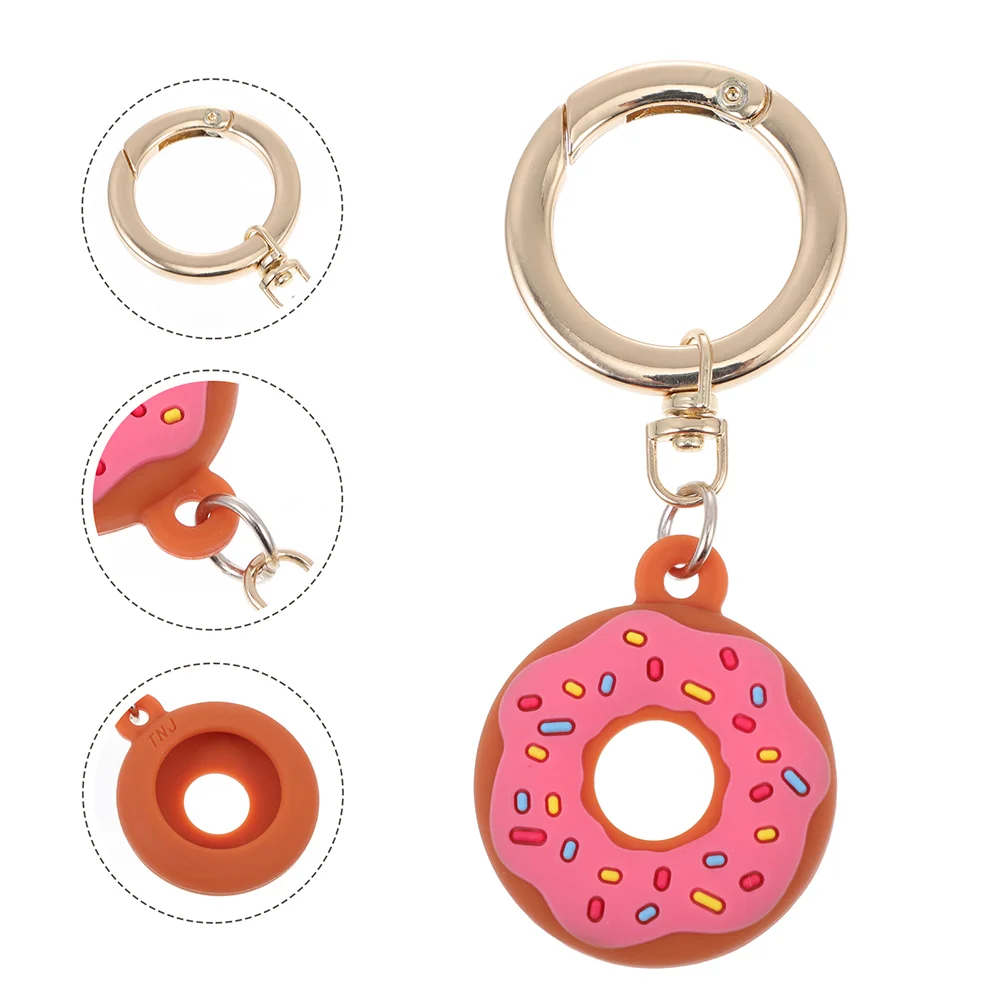 

Case Compatible for Airtags: Keychain Cover 2pcs Collar Necklace Accessories Holder