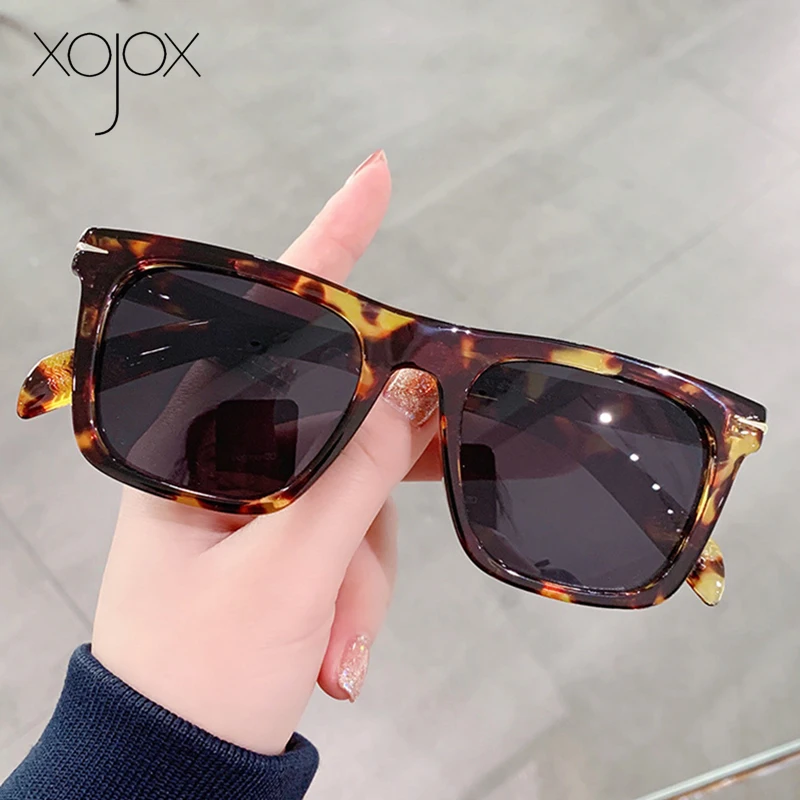 Новинка 2022 солнцезащитные очки XojoX для мужчин и женщин винтажные квадратные