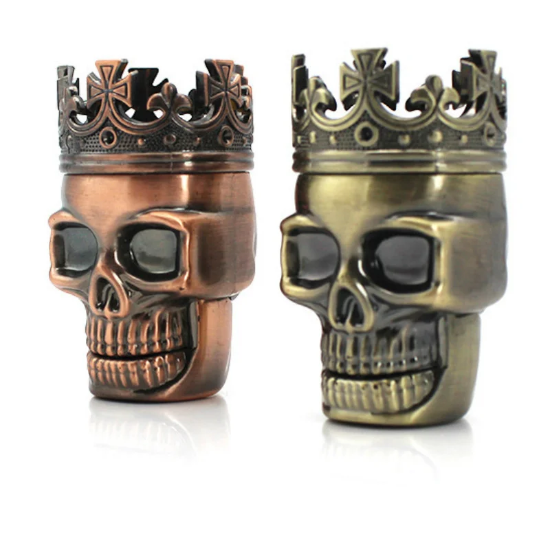 

Plastic Skull Herb Tobacco Grinder Crusher Mill Machine Herbal Herb Tobacco Hand Muller Herb Tobacco Cigarette Grinder