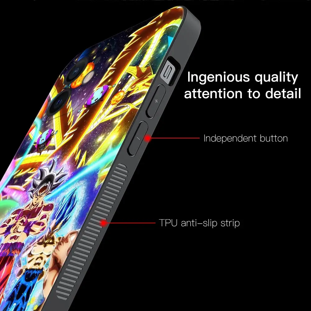 Чехол Goku Ultra Instinct Concept для Apple iPhone 11 13 12 Pro Max Mini X XR XS 6 6S 7 8 Plus 5 5S SE(2020) чехол |