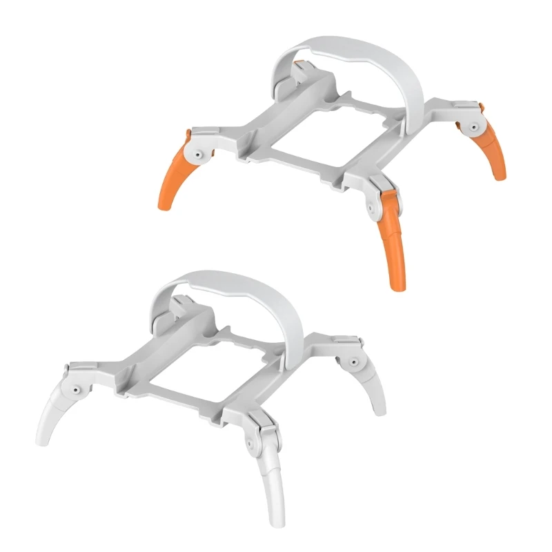 

Upgraded Landing Gear Extensions fits for Mini 3 Drones Foldable Extended Protectors Accessory Plastics+Silicone Made
