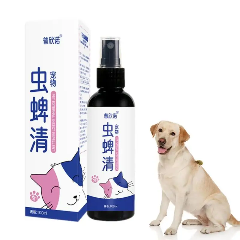 

Fleas Lice Ticks Spray Mosquitoes Repellents Pet Friendly Tick Yard Spray 100ml Protect Your Dog From Fly Fleas Lice Ticks