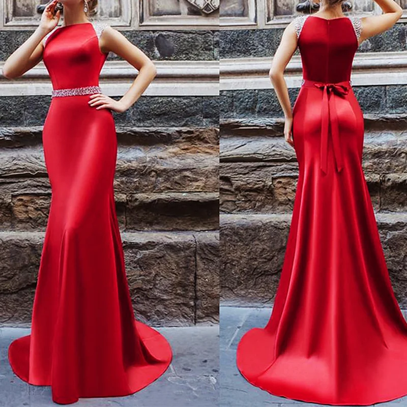 

2022 Elegant A-Line Prom Dresses Sweetheart Hand Beaded With Train Prom Dress Tulle Evening Gown Vestido Fiesta Noche