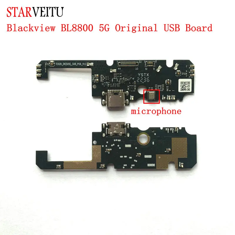 

Для Blackview BL8800 USB для платы микрофон оригинальные аксессуары для зарядки