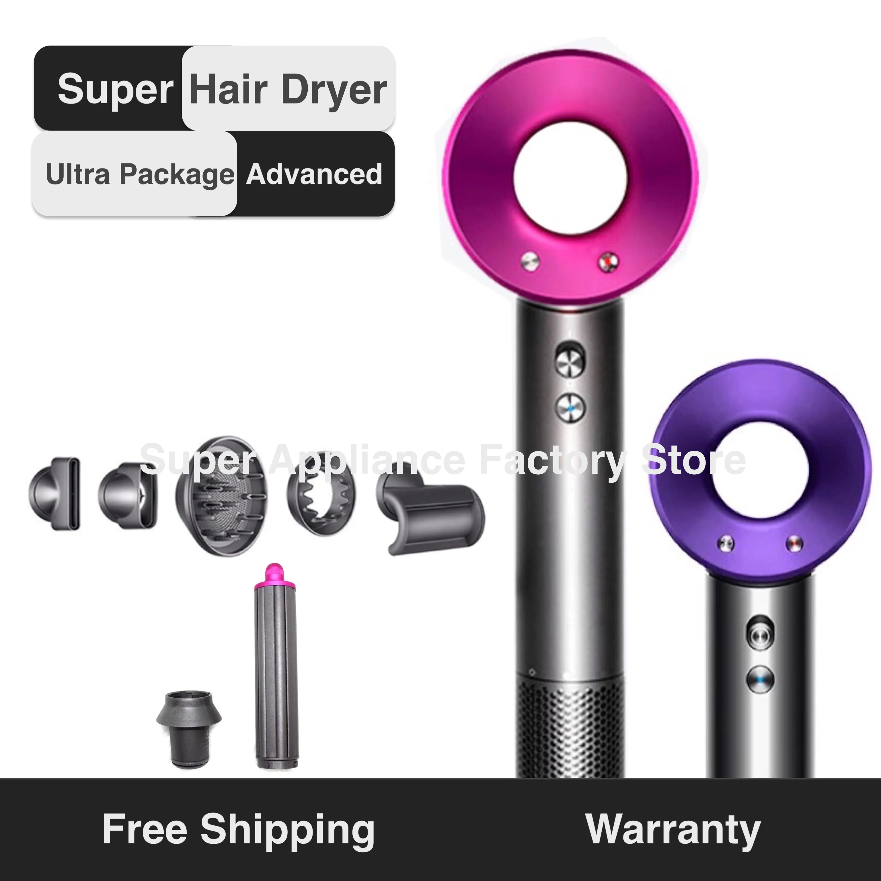 

Advanced Super Hair Dryer For Hair New Curling Attachment Hairdryers Personal Care Hair Care Styling Tool Hair Dryers For Hair