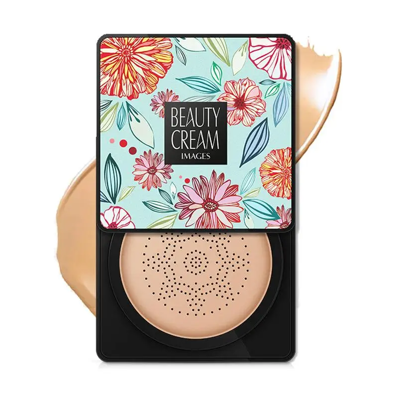 

CC Cream Foundation Mushroom Head Natural Concealer Beauty Cream Air Cushion Foundation BB Cream Concealer Moisturizing Bright