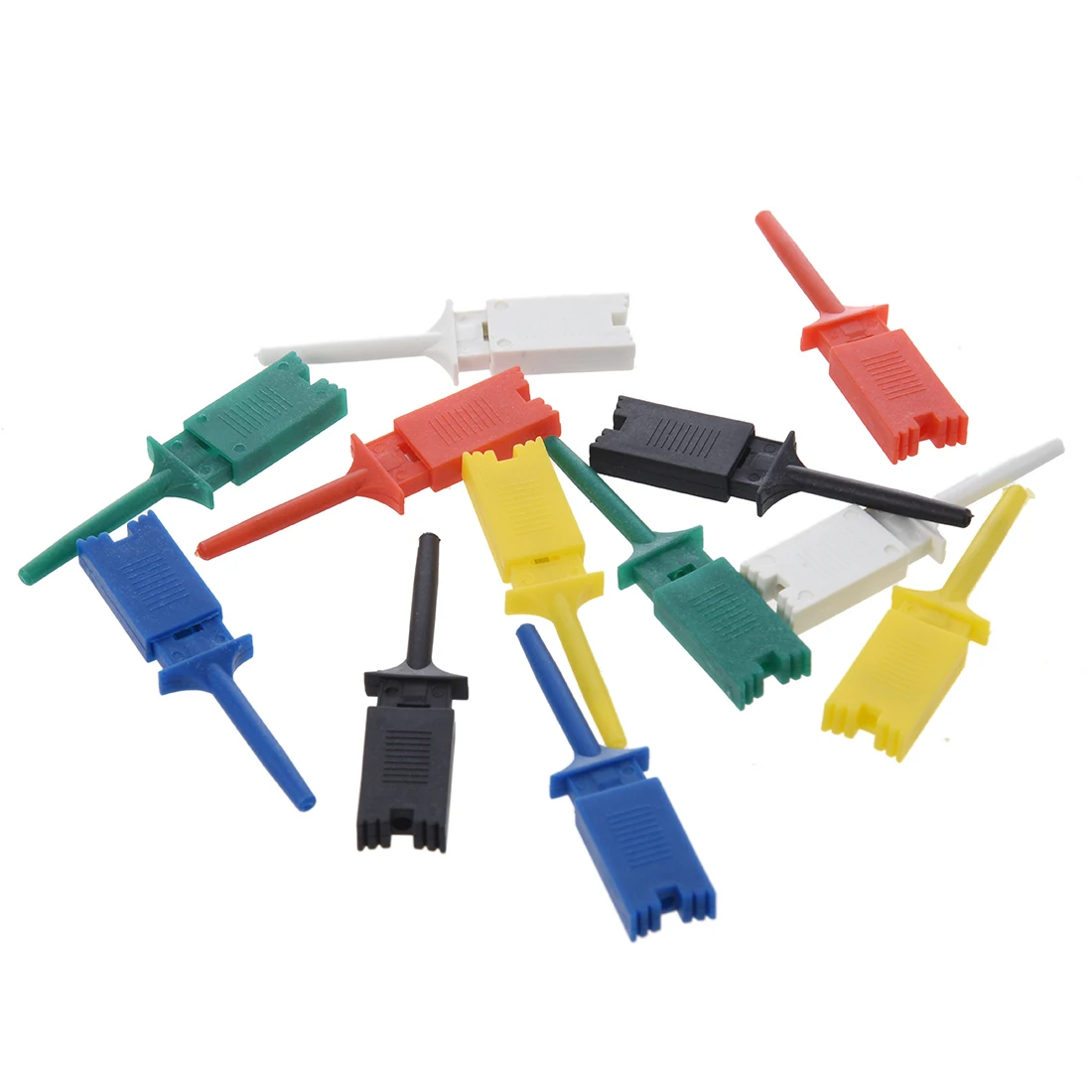 

12X SMD IC 6 цветов тестовый крюк зажим захват тестовый зонд