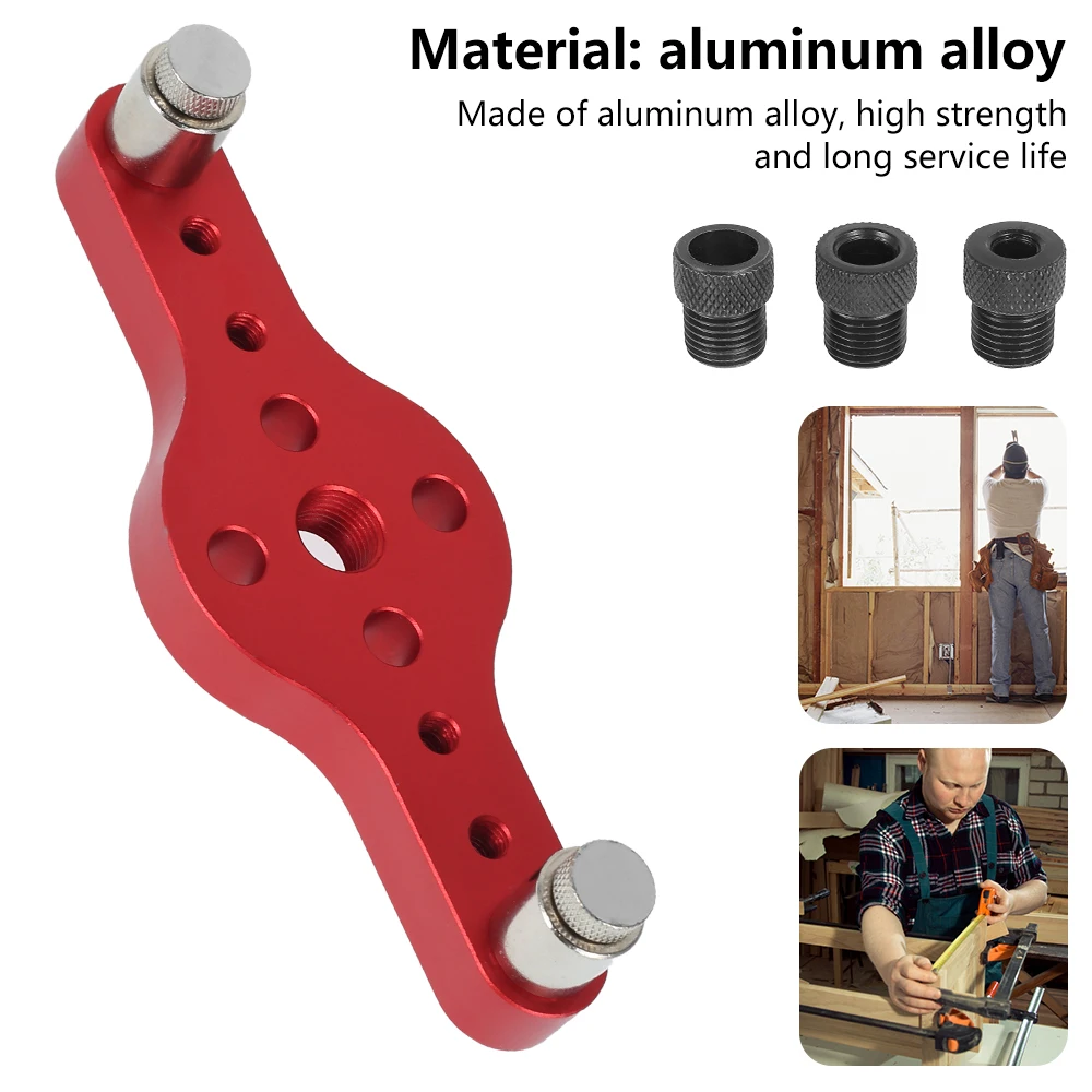 

Вертикальный карманный зажим для отверстий, деревообработка, 6/8/10 мм, буровой локатор, дерево, дюбелирование, самостоятельная Настройка, наб...