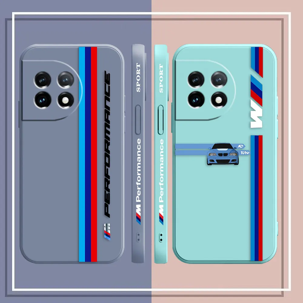 Phone Case For Oneplus 11 10 9 9R 9RT 8 8T 7 7T 5 5T 6 ACE 2V NORD Pro Case Cover Funda Cqoue Shell Capa Luxury M-BMW Sports Car
