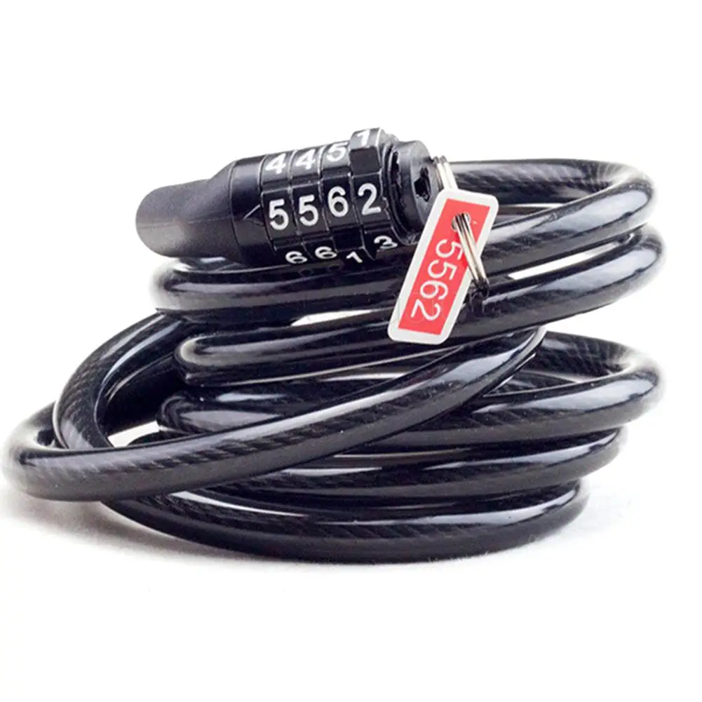 Lock Durable Steel Wire Lock Mountain Bike Frame Lock Bicycl