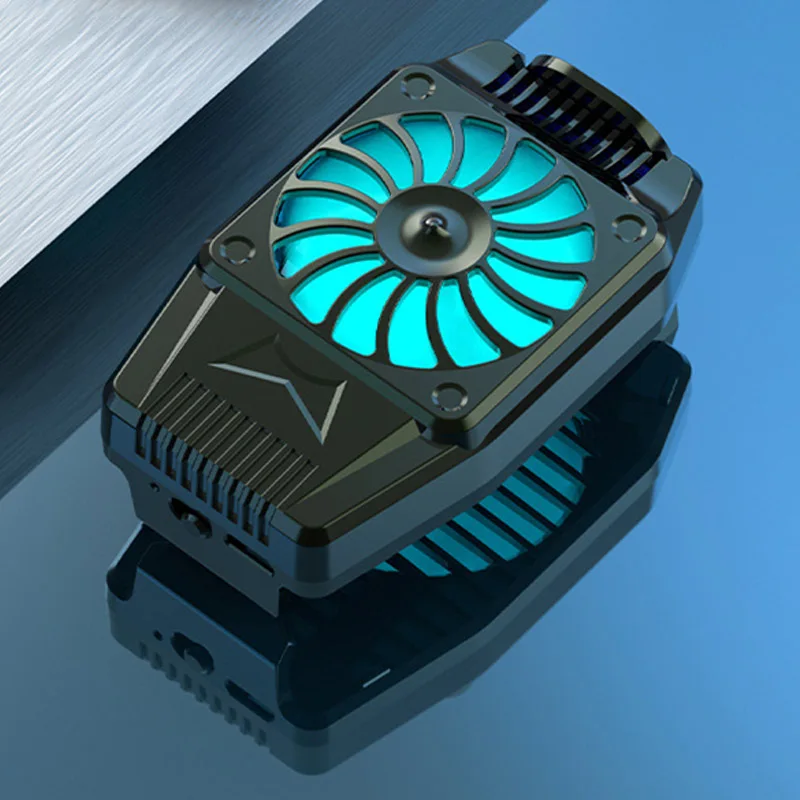 Universal Mini Mobile Phone Cooling Fan Radiator Turbo Hurricane Game Cooler Cell Cool Heat Sink For IPhone/Samsung/Xiaomi |