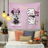 disney mickey and minnie baby tapestry for children room wall art wall hanging home decoration wall art kids room