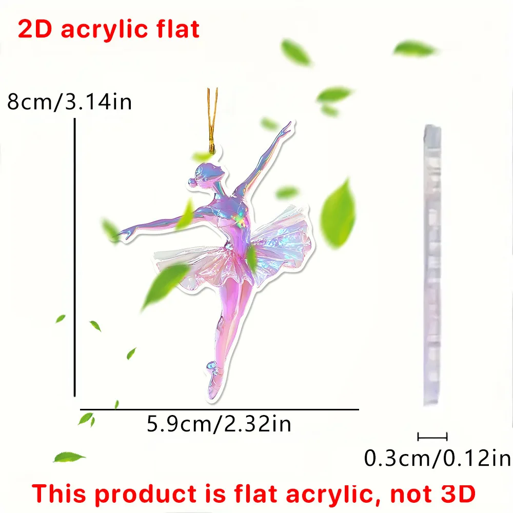 

Фиолетовый акриловый ангела кулон