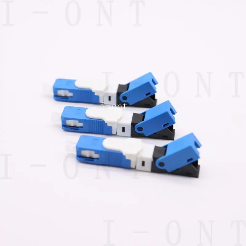 UNIKIT Free Shipping FTTH ESC250D SC APC/UPC Single-Mode Fiber Optic New Model Optic Fast Connector