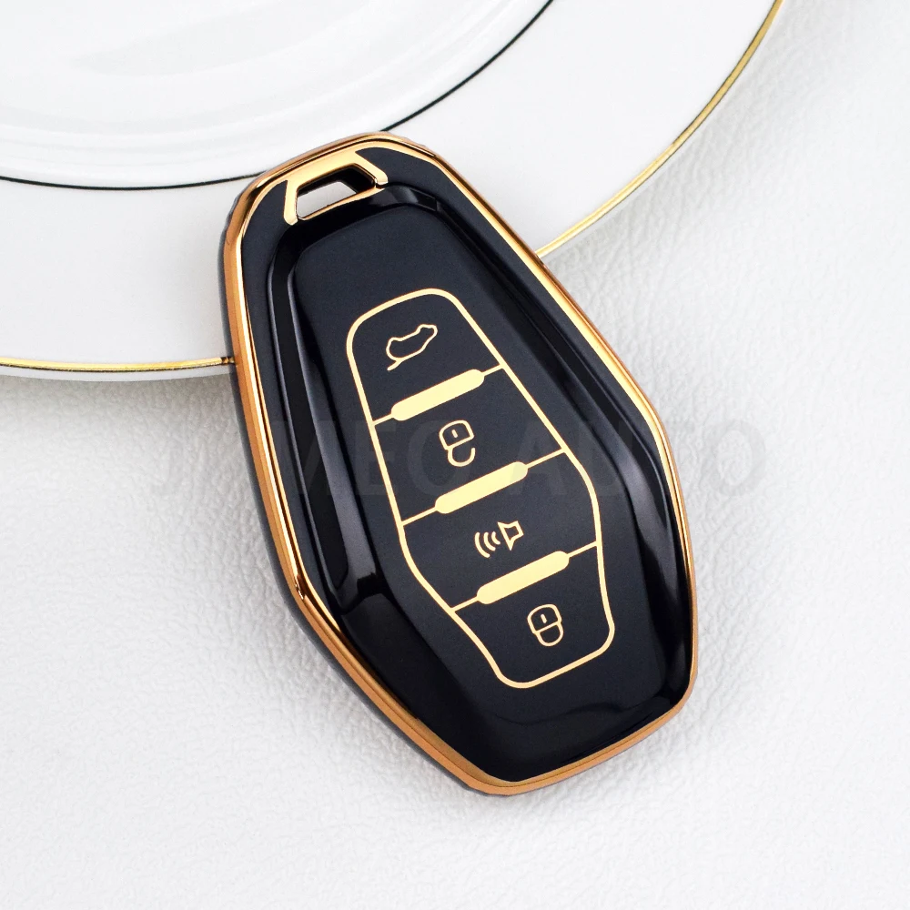 

Для Chery Jetour X70 X90 X95 Plus 2020 2021 2022 ТПУ набор защитных чехлов для ключей искусственная Обложка держатель с дистанционным управлением автомобильные аксессуары
