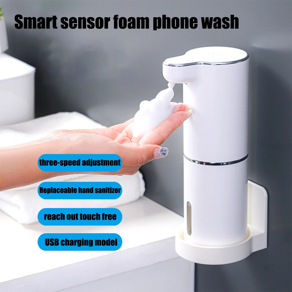 

Автоматический дозатор для мыла, кухонный настенный дозатор для мыла, пенный диспенсер, умный насос для мыла в ванную комнату