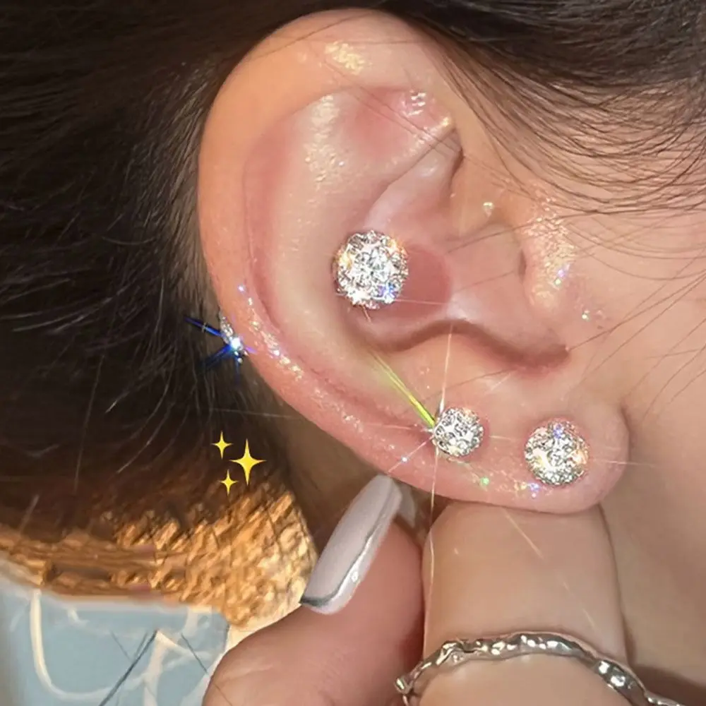 Ювелирные изделия штанга серьги-гвоздики для пупка модный дизайн с полным