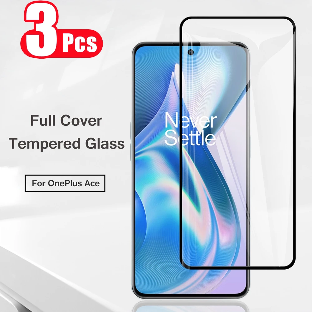 

Противоударное закаленное стекло для OnePlus Ace 5G 1 + Ace полное покрытие Защитная пленка для Oneplus Ace 2022 стекло