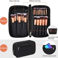 high capacity comestic bag brush storage pouch female oxford cloth make up tool kit zipper home washing beauty organizer supplie