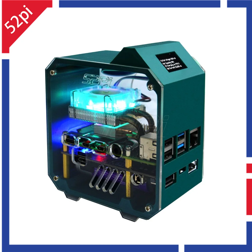 Чехол для телефона 52Pi Raspberry Pi 4B 4 ГБ/8 ГБ | Компьютеры и офис