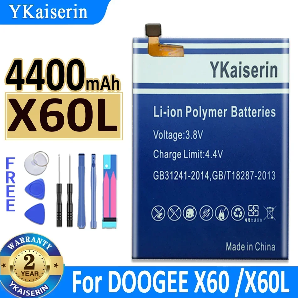 Аккумулятор ykaisin Для Doogee X53/X5/X5 Max Pro/X30/X3/X20/X11/X11/Mix 2/Mix Lite MT6737/X50/X10/X11 аккумулятор +