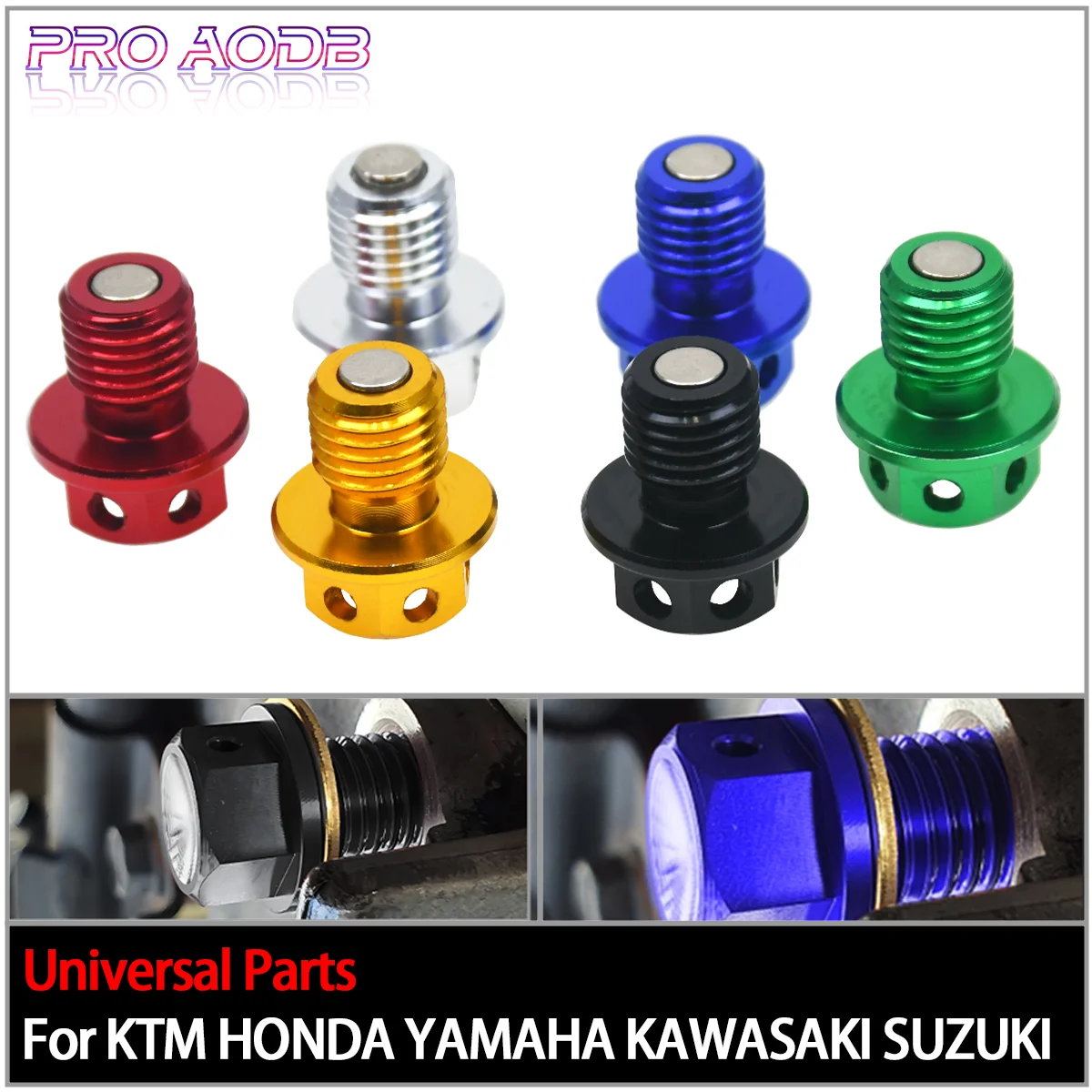 Магнитная пробка для слива масла M12, сливной болт двигателя для ...