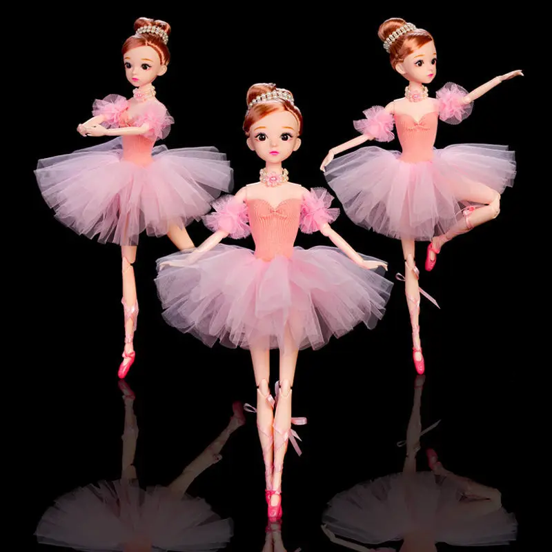 30 Cm 12 Inch Ballet Baby Dolls Lovely Nationality Ballet Toys Ballerina Dancer Kids Doll for Girls Children