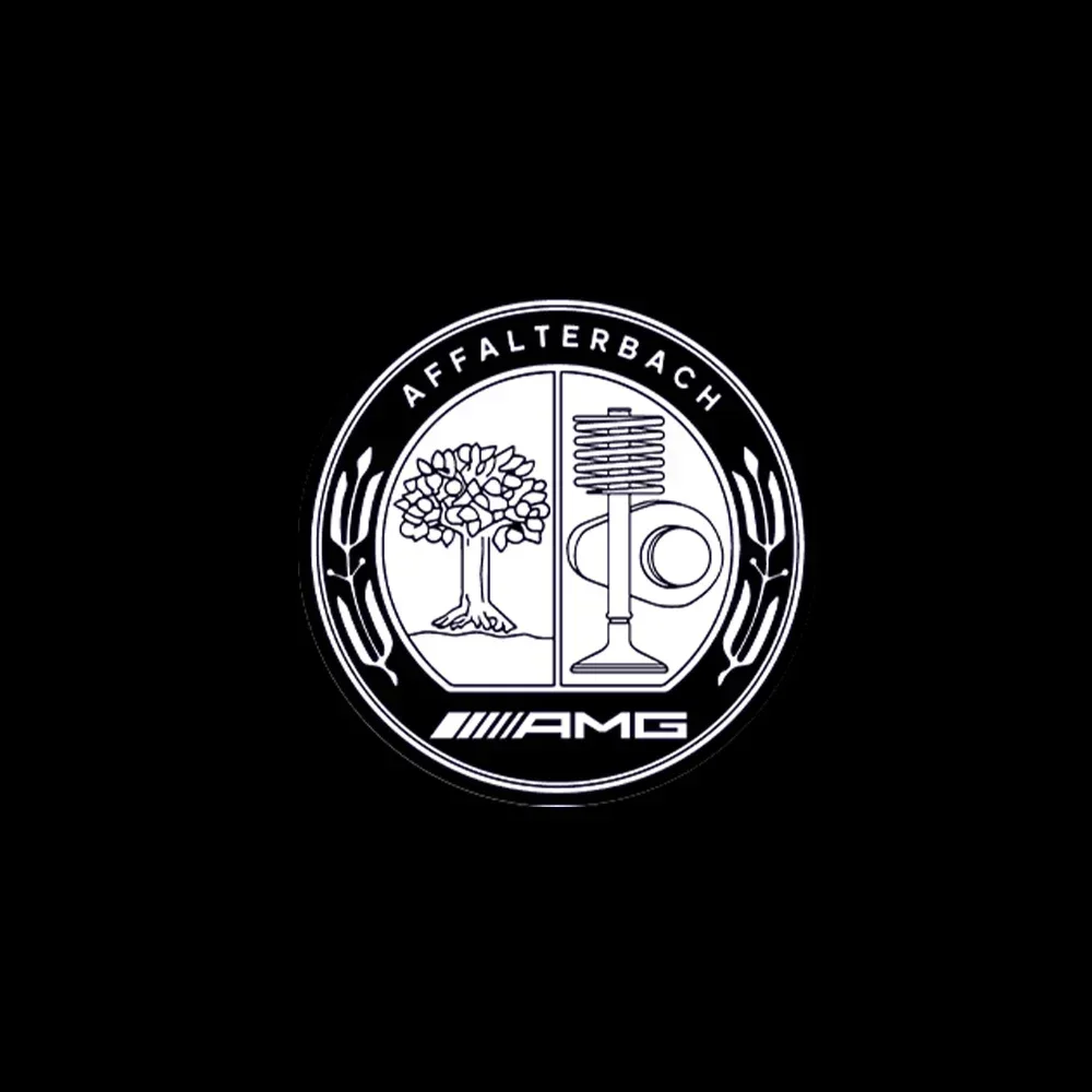 2 шт., светодиодный светильник для дверей автомобиля, автозначок, лазерный проектор, аксессуары для Mercedes Benz C-class W204 C260 C300 C200 C280 C230