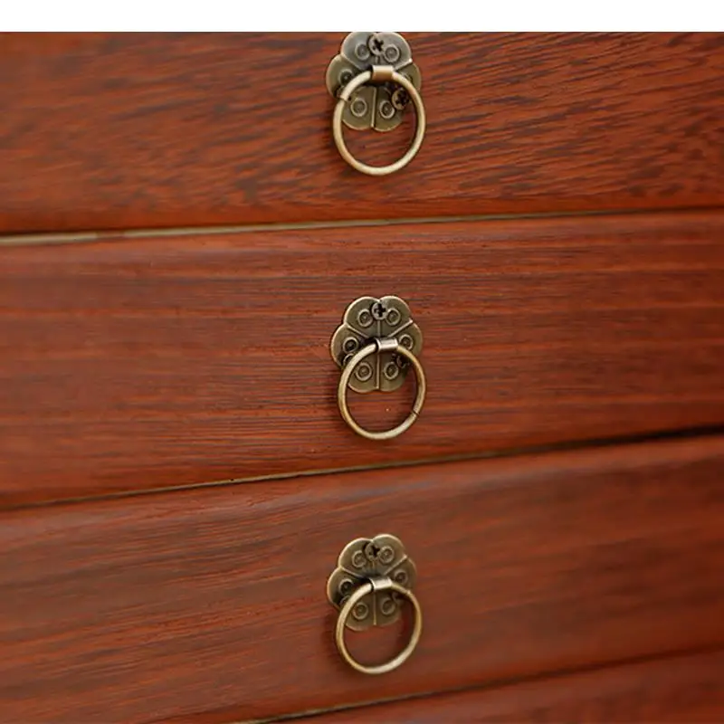 Многослойная чайная коробка из массива дерева ящик для хранения тортов шкафчик