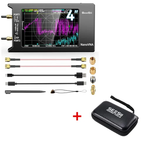 Сетевой анализатор SeeSii NanoVNA-H4 10kHz-1.5GHz