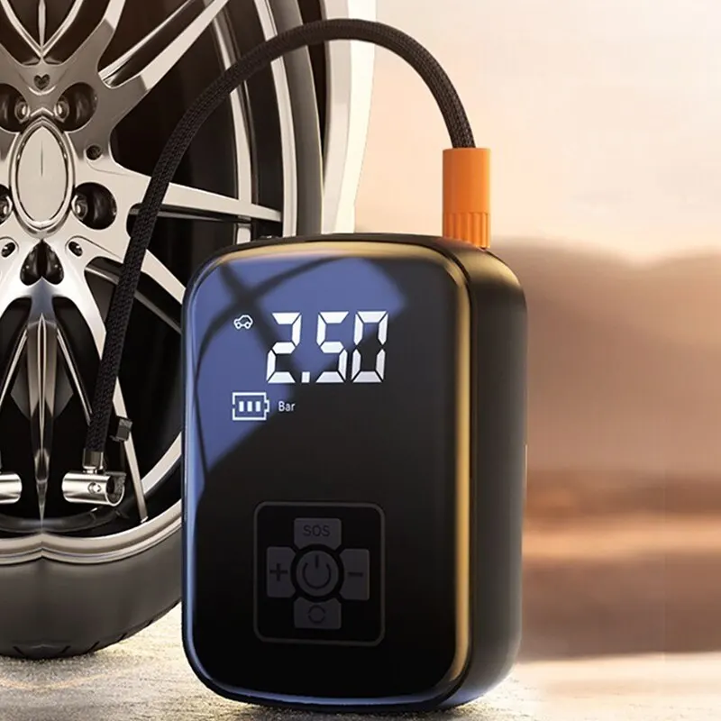 Electric Tire Inflator Pump For Motorcycle Bicycle Boat Auto Tyre Balls