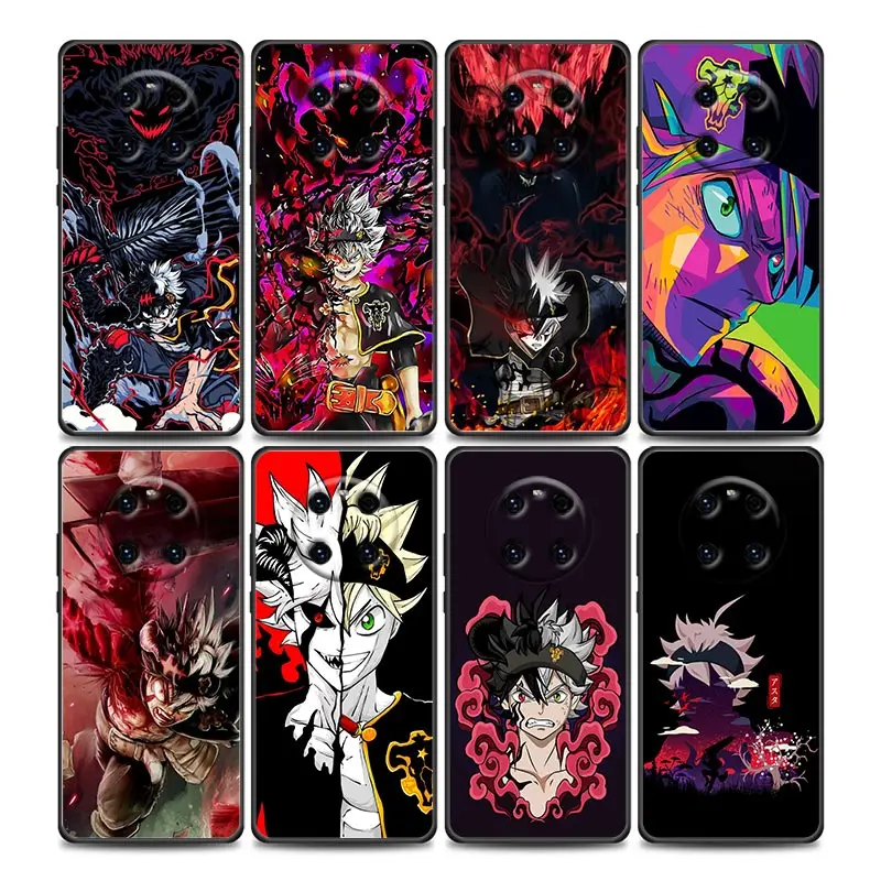 

Black Clover Japan Anime Comic Phone Case For Huawei Mate 10 20 40 40Rs Y6 Y7 Y7a Y8s Y8p Y9a Enjoy 20e 2019 Lite Pro Plus Cover