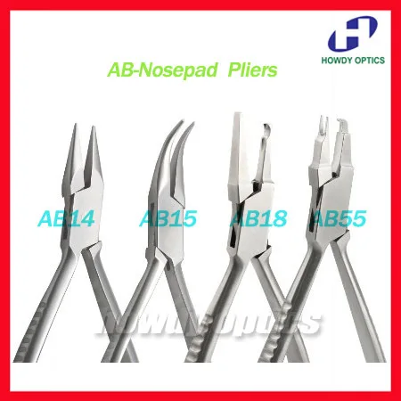 Качественные плоскогубцы для очков, регулируемый инструмент для очков, AB14, AB15, AB18, AB55