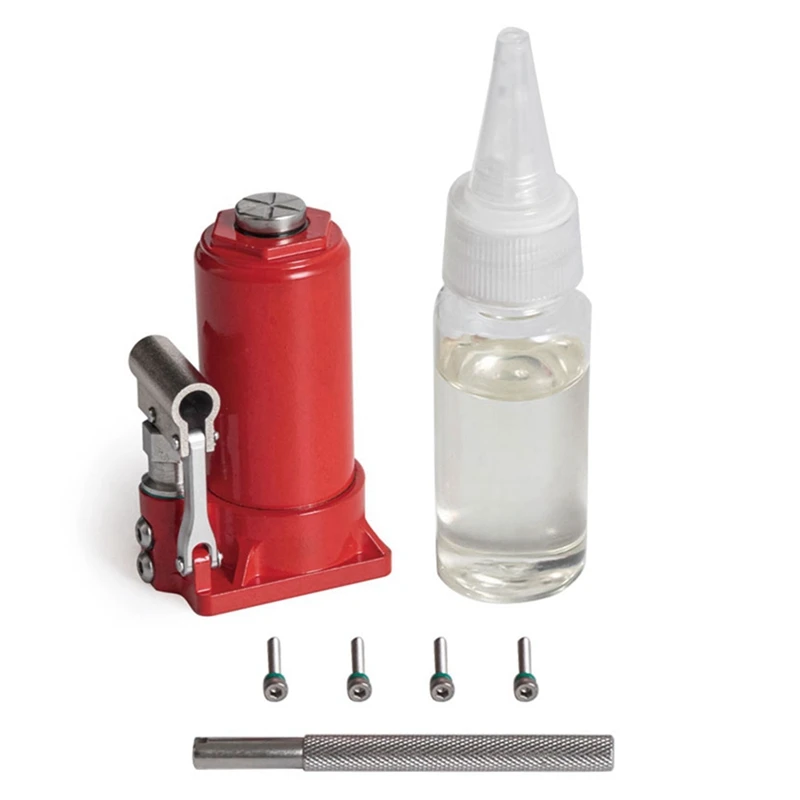 

Metal Mini Hydraulic Jack Puck For 1/8 1/10 RC Crawler Car Axial SCX10 Traxxas TRX4 D90 YK4081 YK6101 RGT 86120 MST