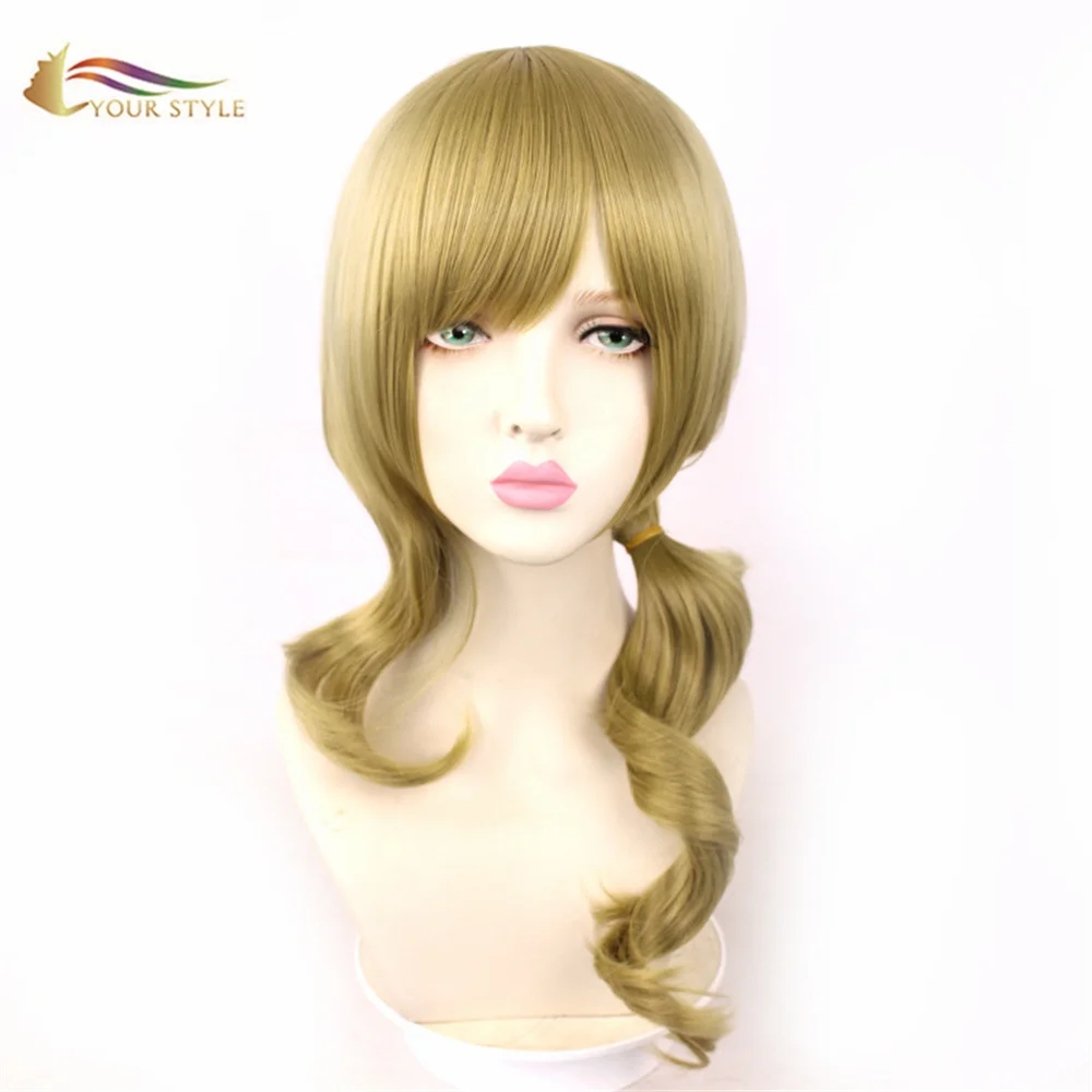 

YOUR STYLE Genshin Impact Westerly Knights Lisa Minci Cosplay Wigs Synthetic Long Wavy Wigs Party Wig Halloween Costume Girls