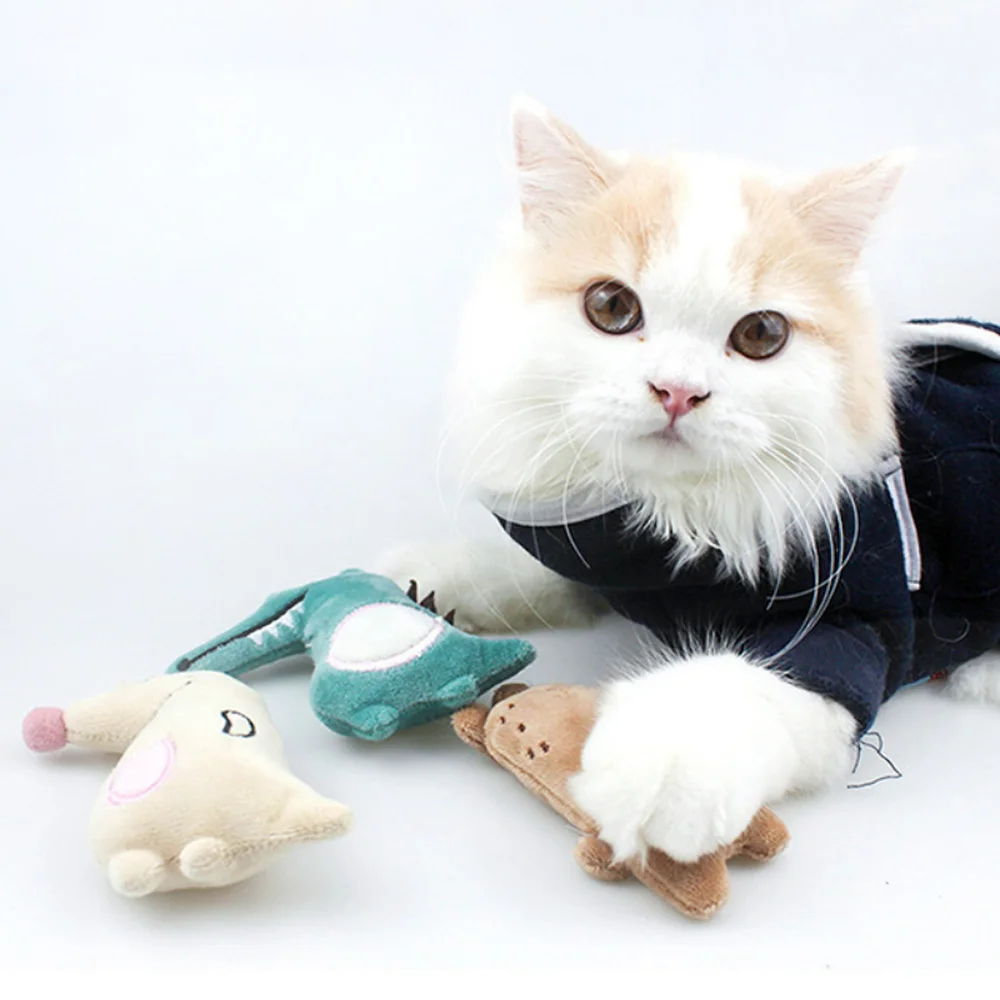 

Pet Supplies Cat Interactive Toys Vocal Toys Dog Toys Dinosaur Crocodile Hand-stitched Cute Stuffed Cartoon Dinosaurs plush