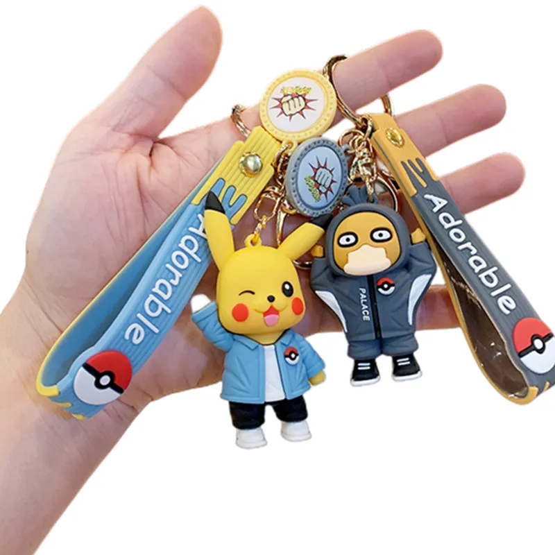 

Покромон может добраться брелок утка Волшебная милая кукла праздничный подарок мягкий клей автомобиль школьный портфель капля клей ПВХ ку...