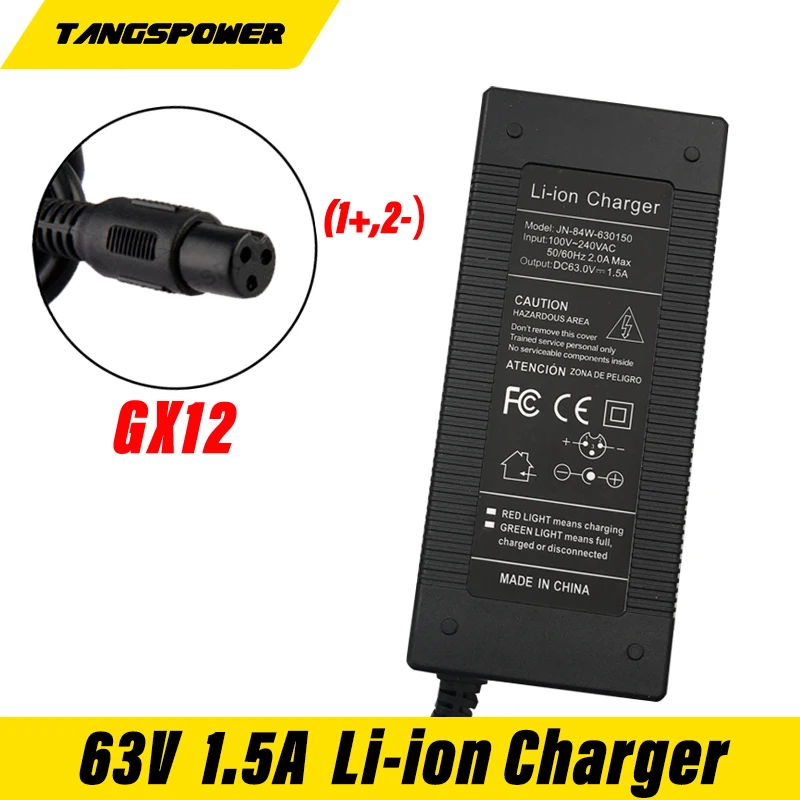 63V 1.5A battery Charger  for Xiaomi Ninebot segway Ninebot Mini Pro N3M300 54.3V Battery Charger